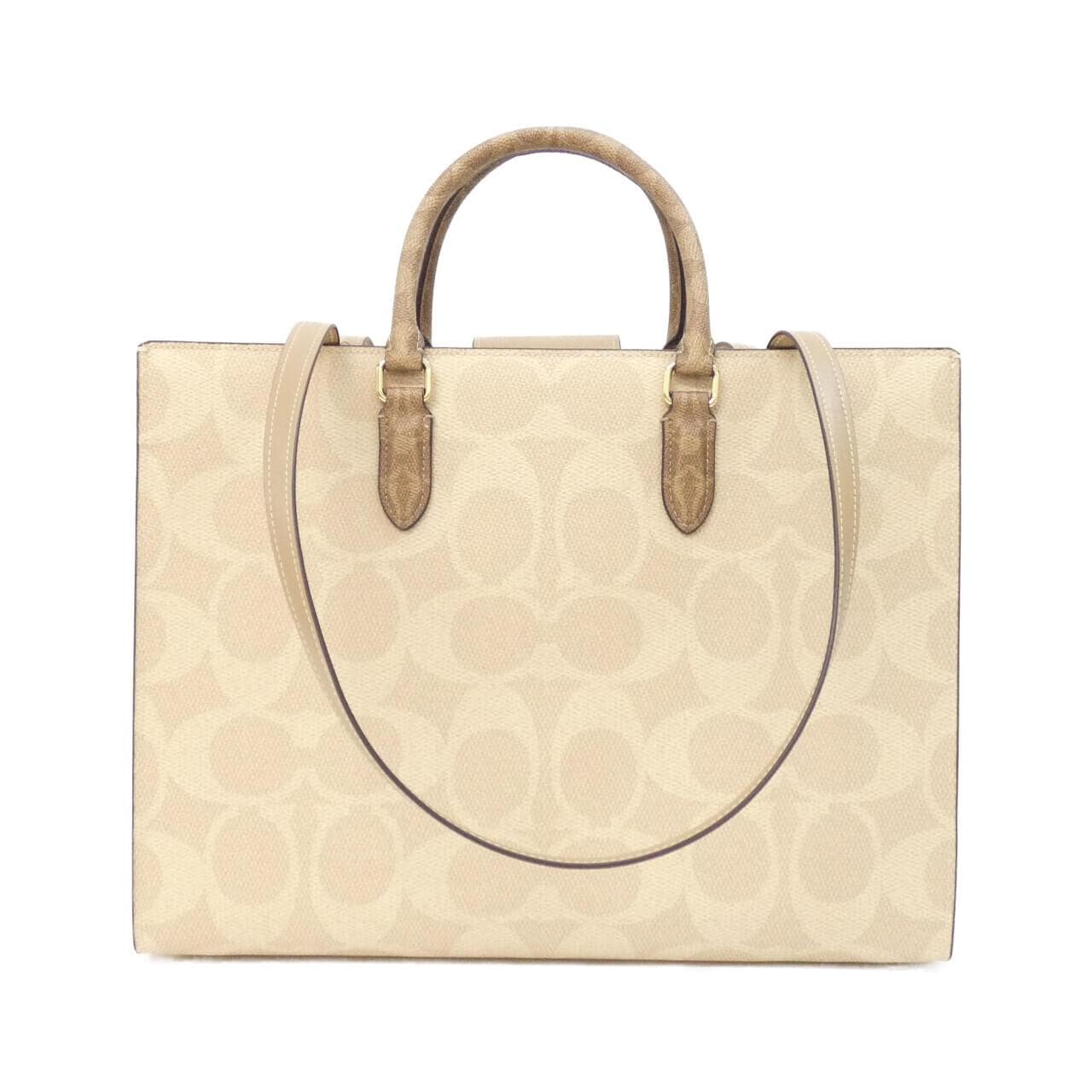 COACH CY677 Handbag Canvas 2