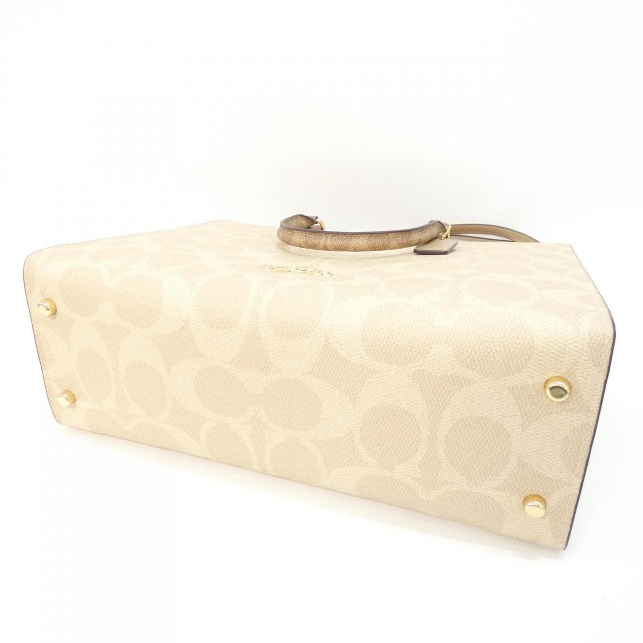 COACH CY677 Handbag Canvas 3