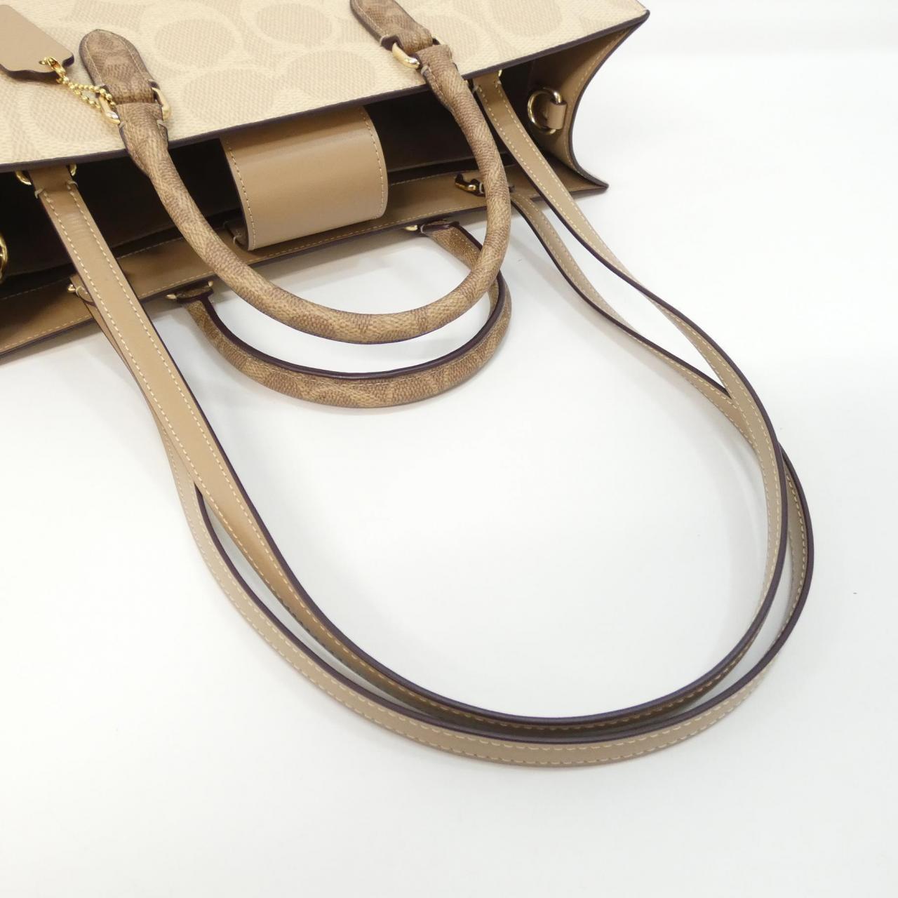COACH CY677 Handbag Canvas 5