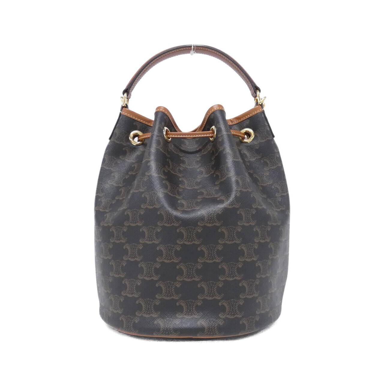CELINE Cabas 116882FQM Handbag Canvas 2