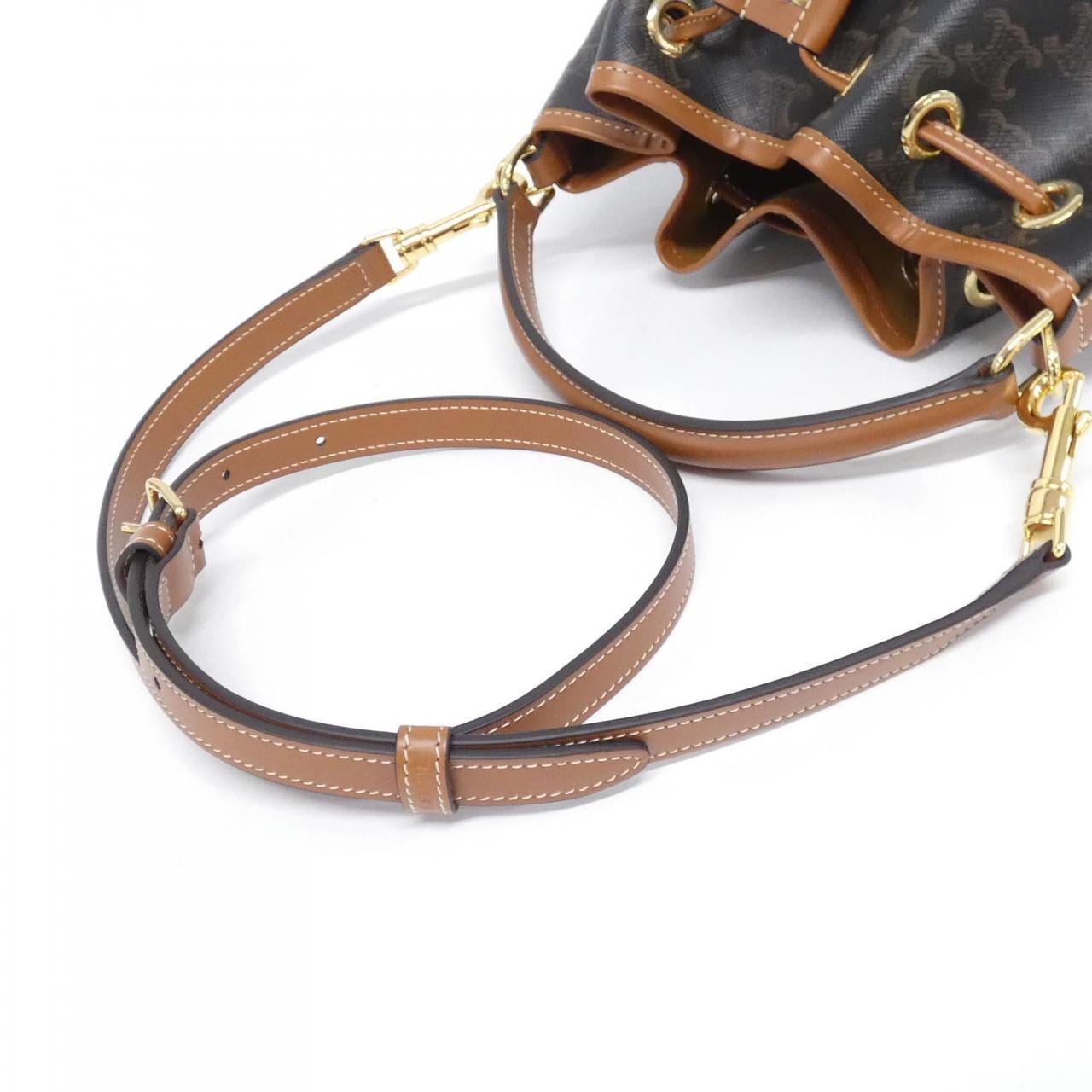 CELINE Cabas 116882FQM Handbag Canvas 5