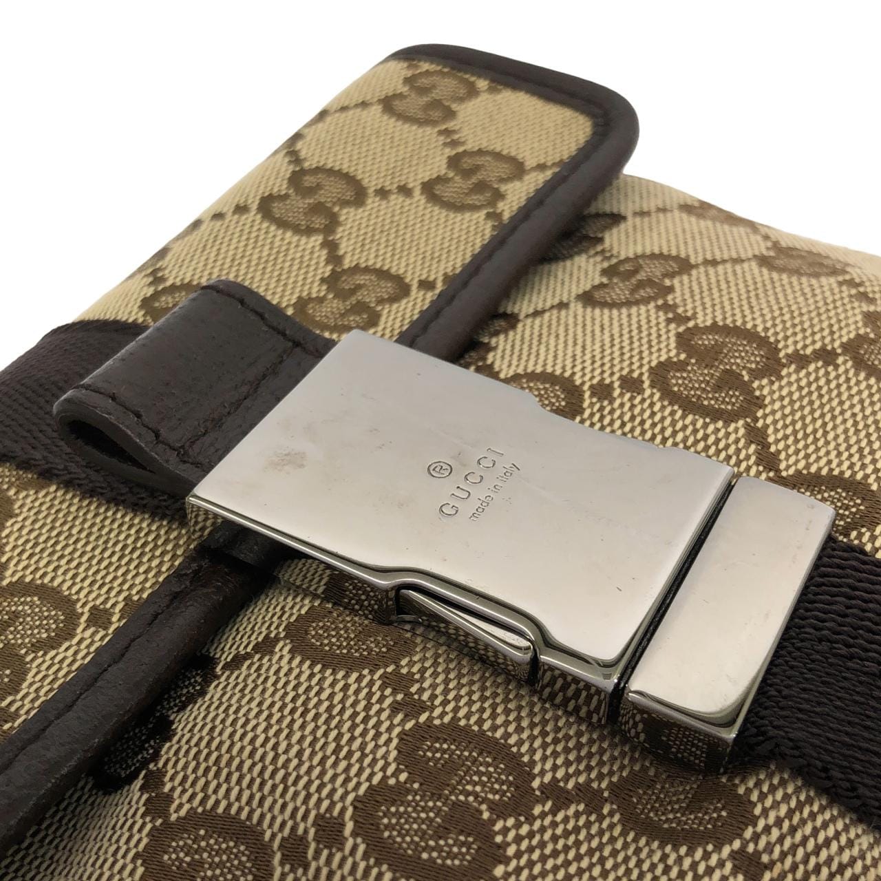 GUCCI 131236 腰包 帆布 4