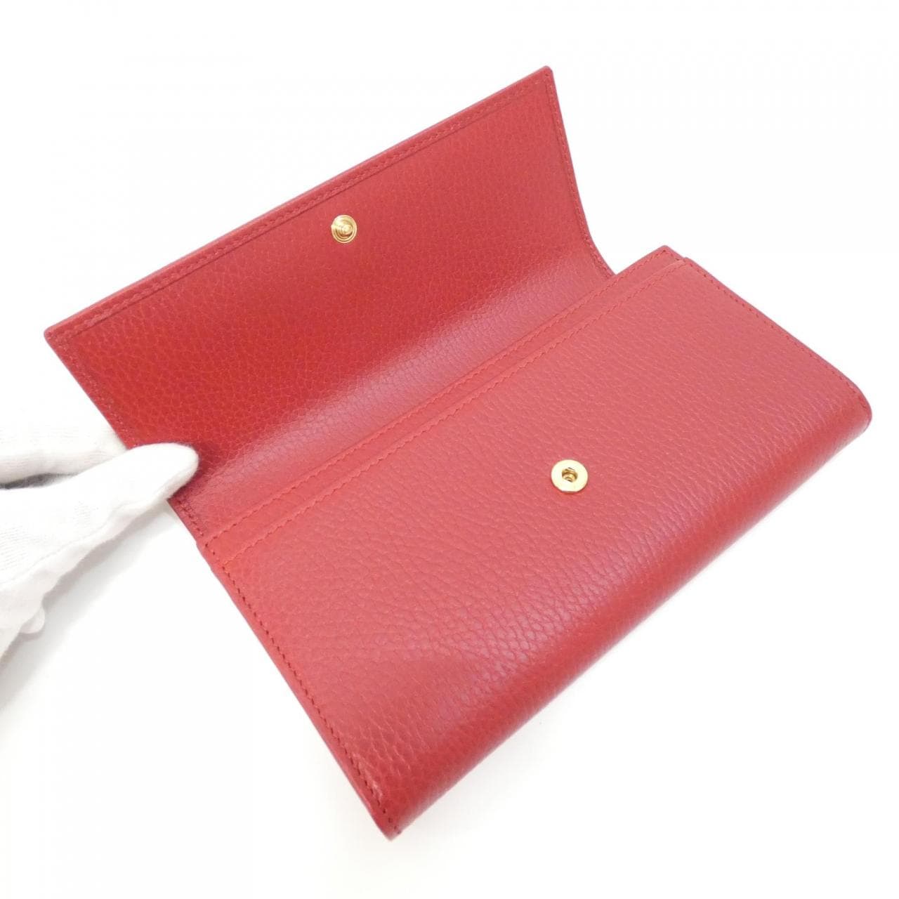 GUCCI 456116 CAO0G 銀包 皮革 4