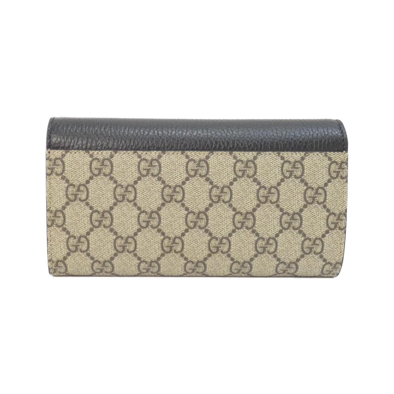 GUCCI 456116 17WAG 銀包 帆布 2