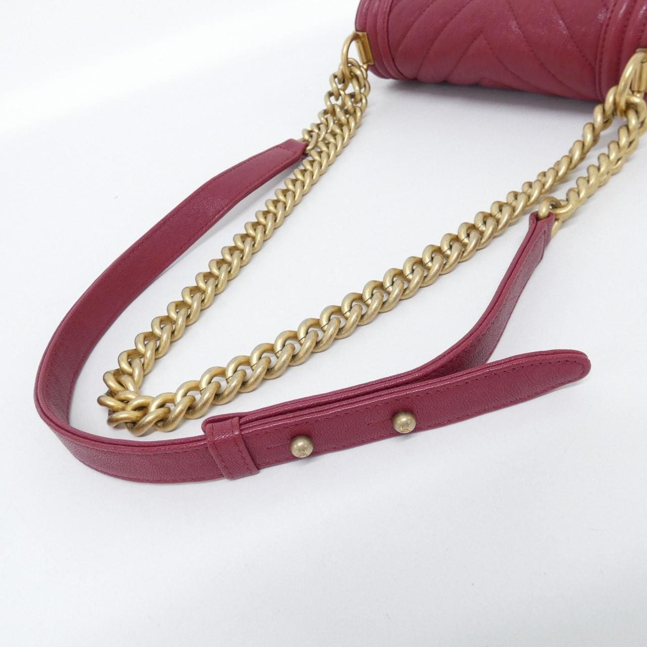 CHANEL Boy Chanel 67085 Shoulder Grained Calfskin 6