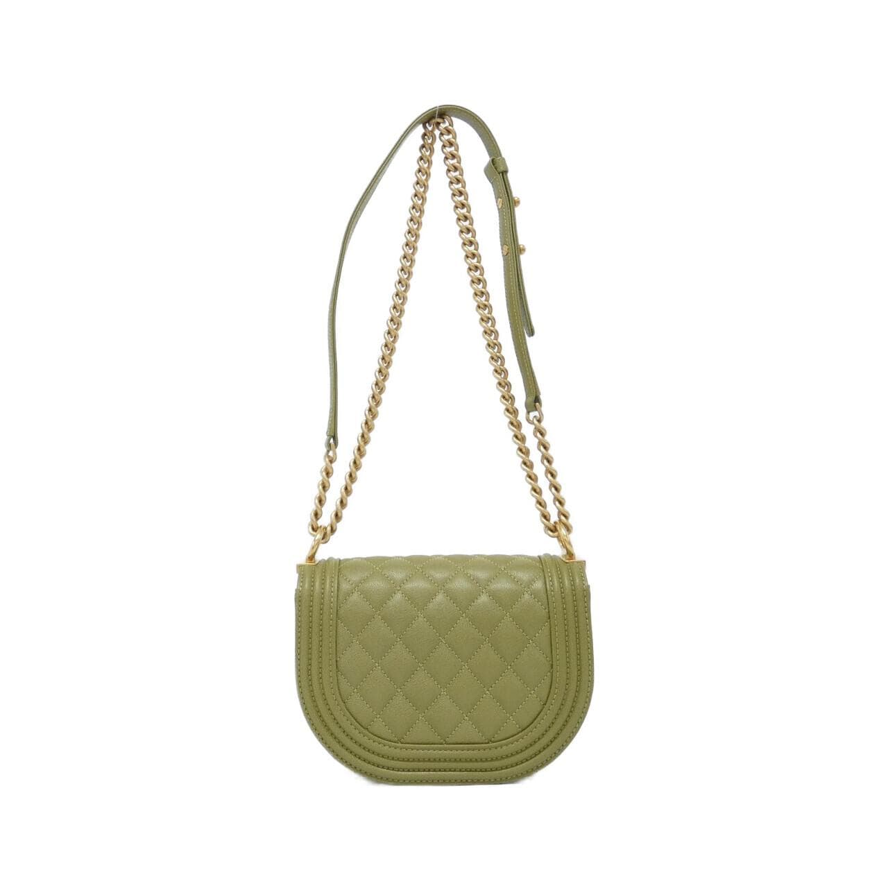 CHANEL Boy Chanel AS3350 肩背包 荔枝紋牛皮 2