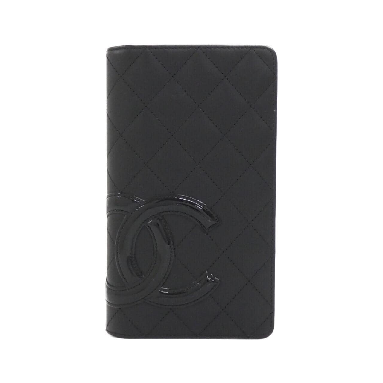 CHANEL Cambon 26717 銀包 漆皮