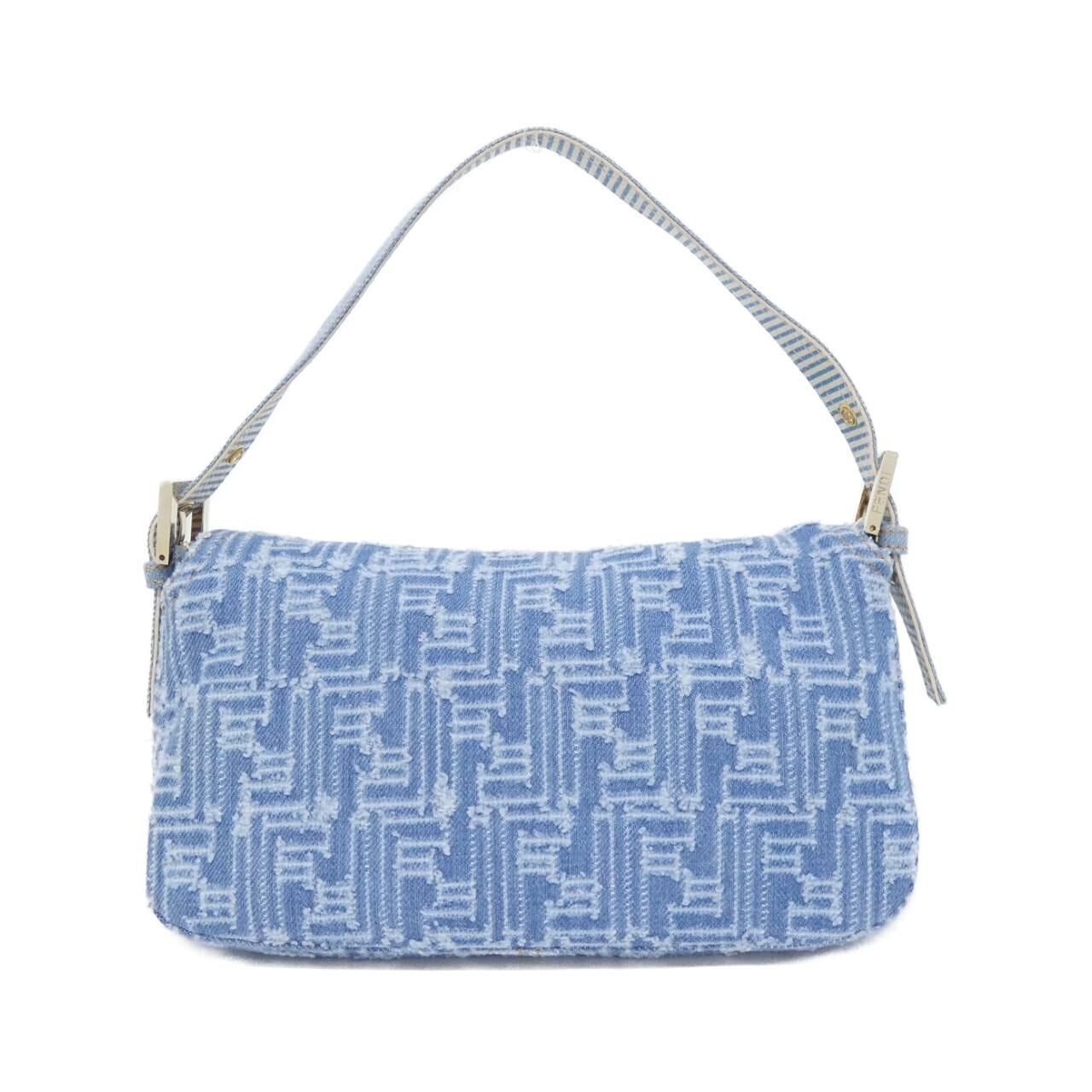 FENDI Baguette 8BR003 TZH 肩背包 牛仔布 2