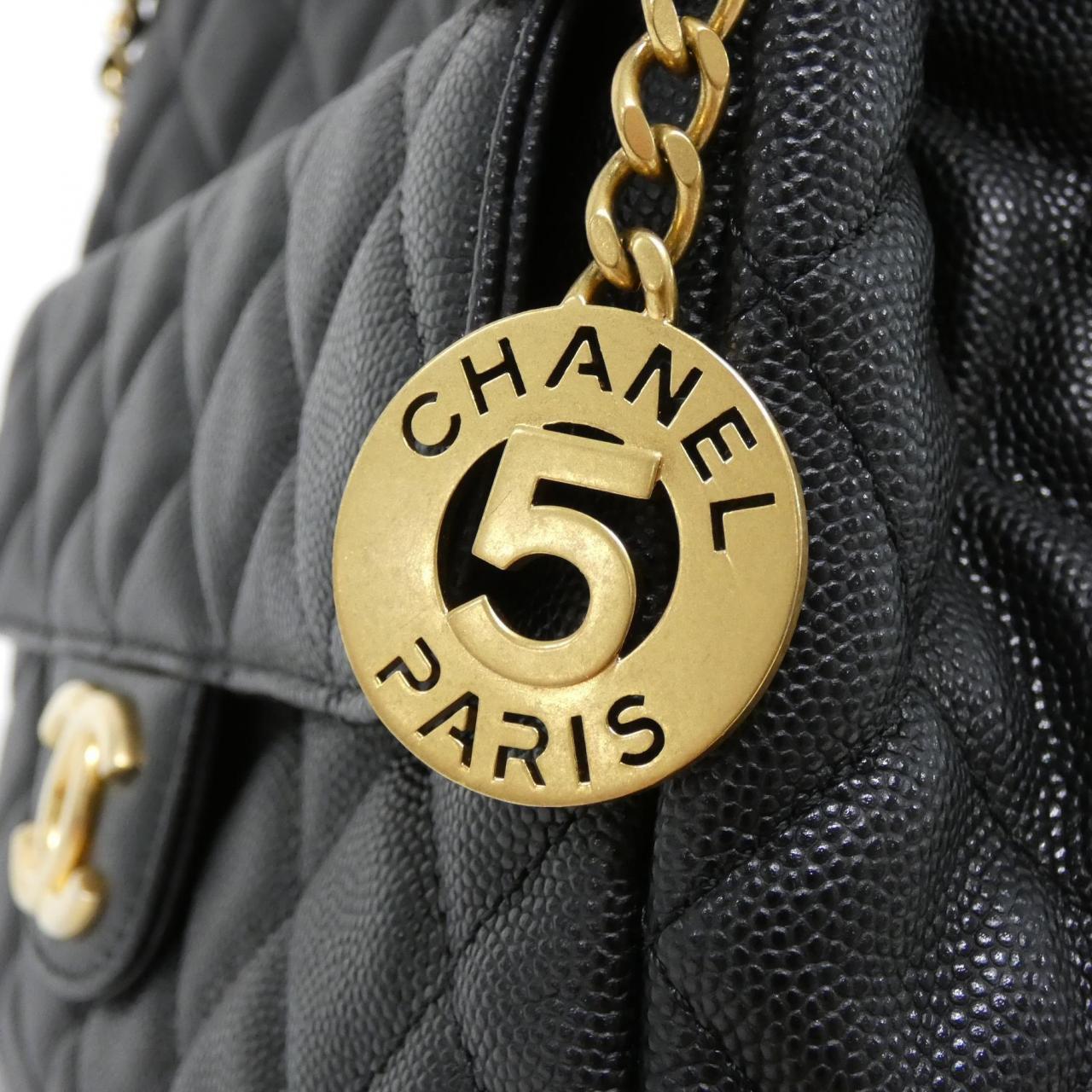CHANEL Chanel 22 AS3690 Shoulder Grained Calfskin 4