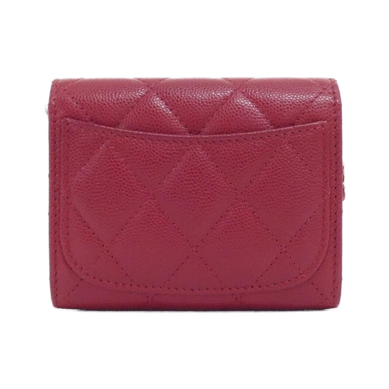 CHANEL Timeless Classic 81465 銀包 荔枝紋牛皮 2