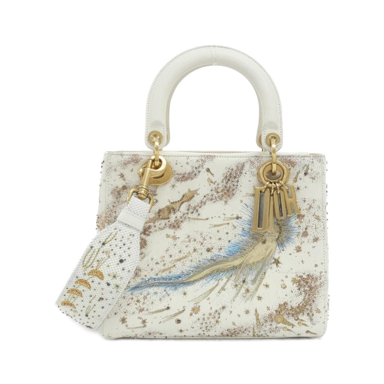 DIOR Lady Dior 手提包 皮革