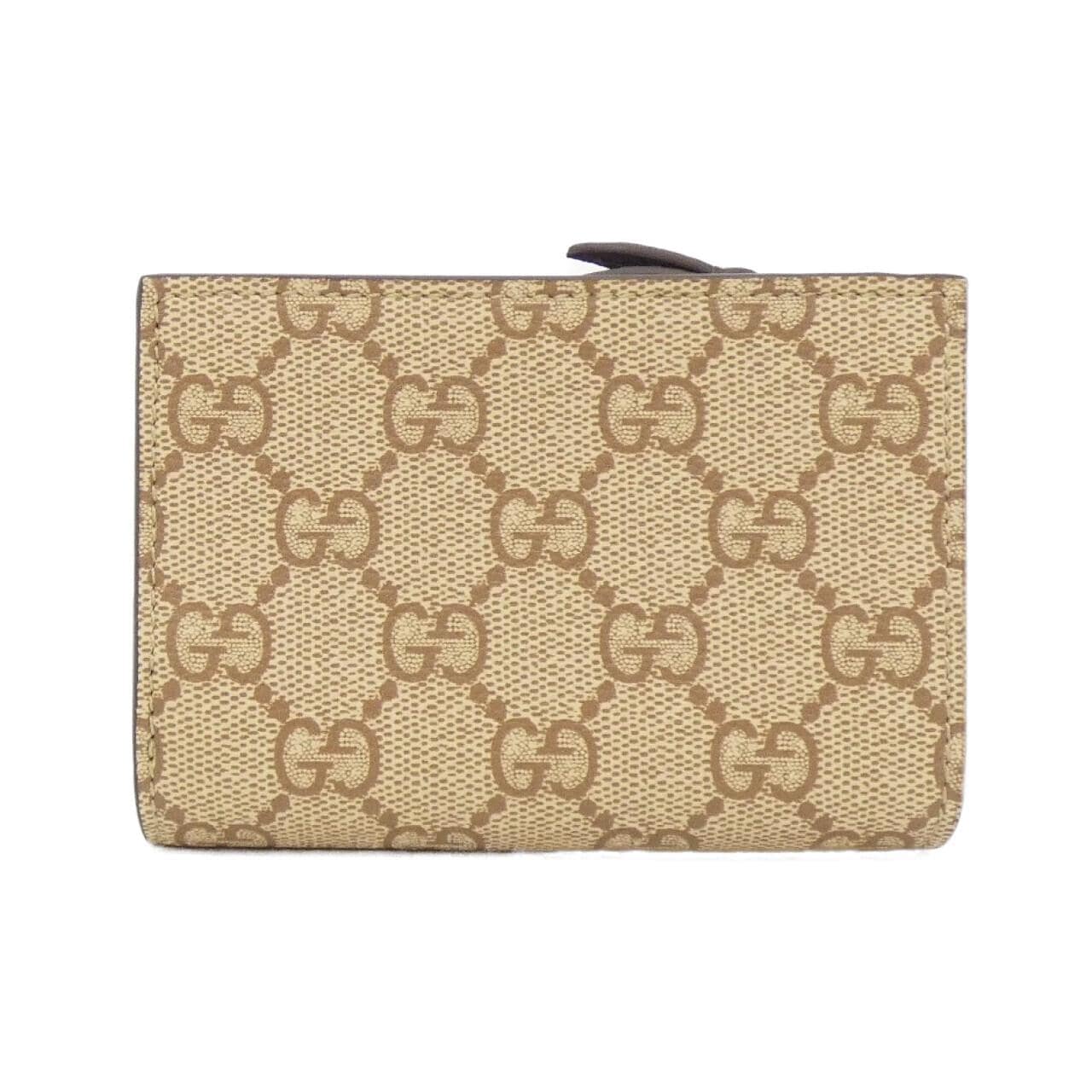 GUCCI 772738 AAGUL 銀包 帆布 2