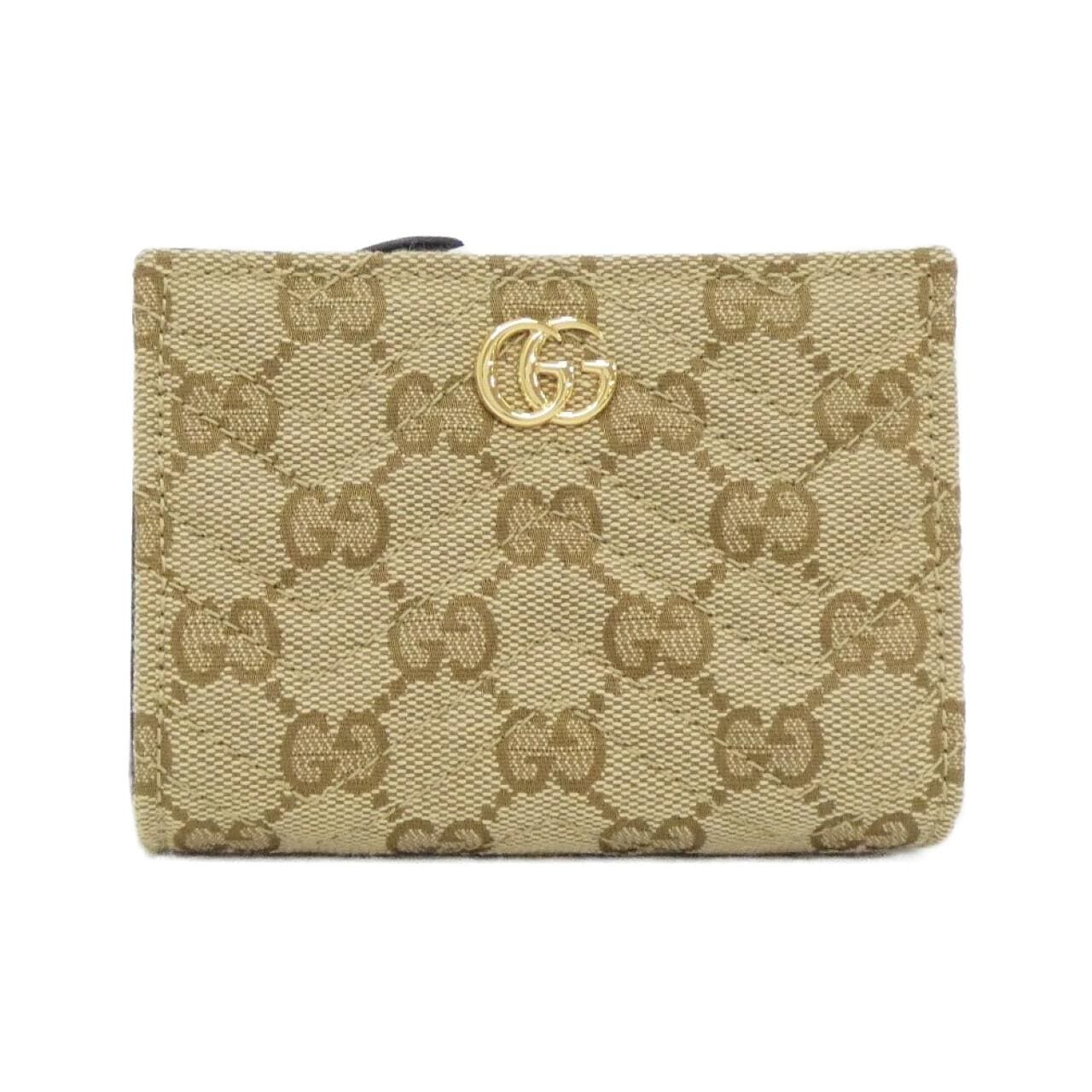 GUCCI 773427 FAF05 銀包 帆布