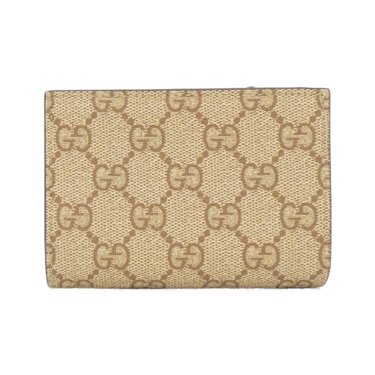 GUCCI 772738 AAGUL 銀包 帆布 2