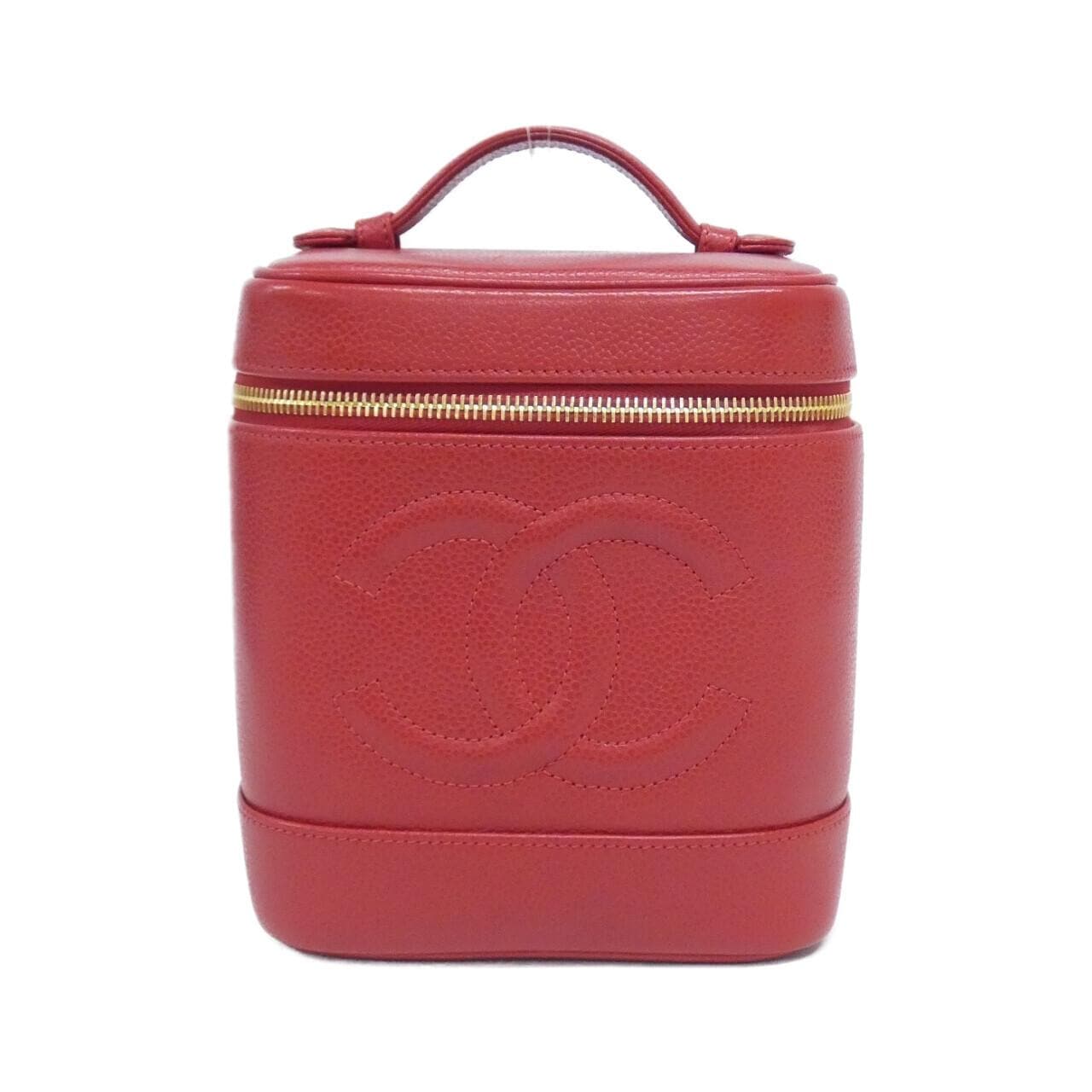CHANEL 1998 Handbag Grained Calfskin
