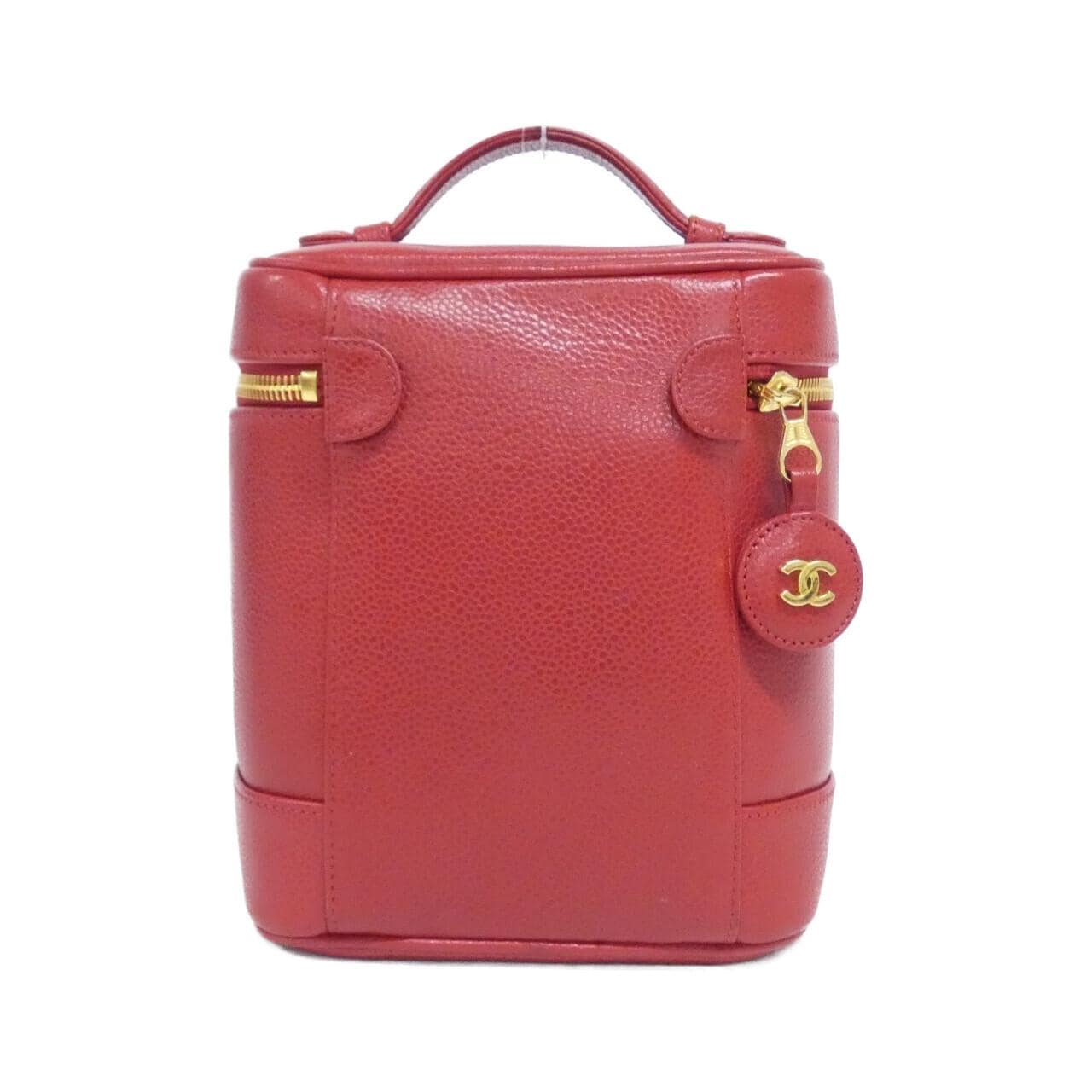 CHANEL 1998 Handbag Grained Calfskin 2