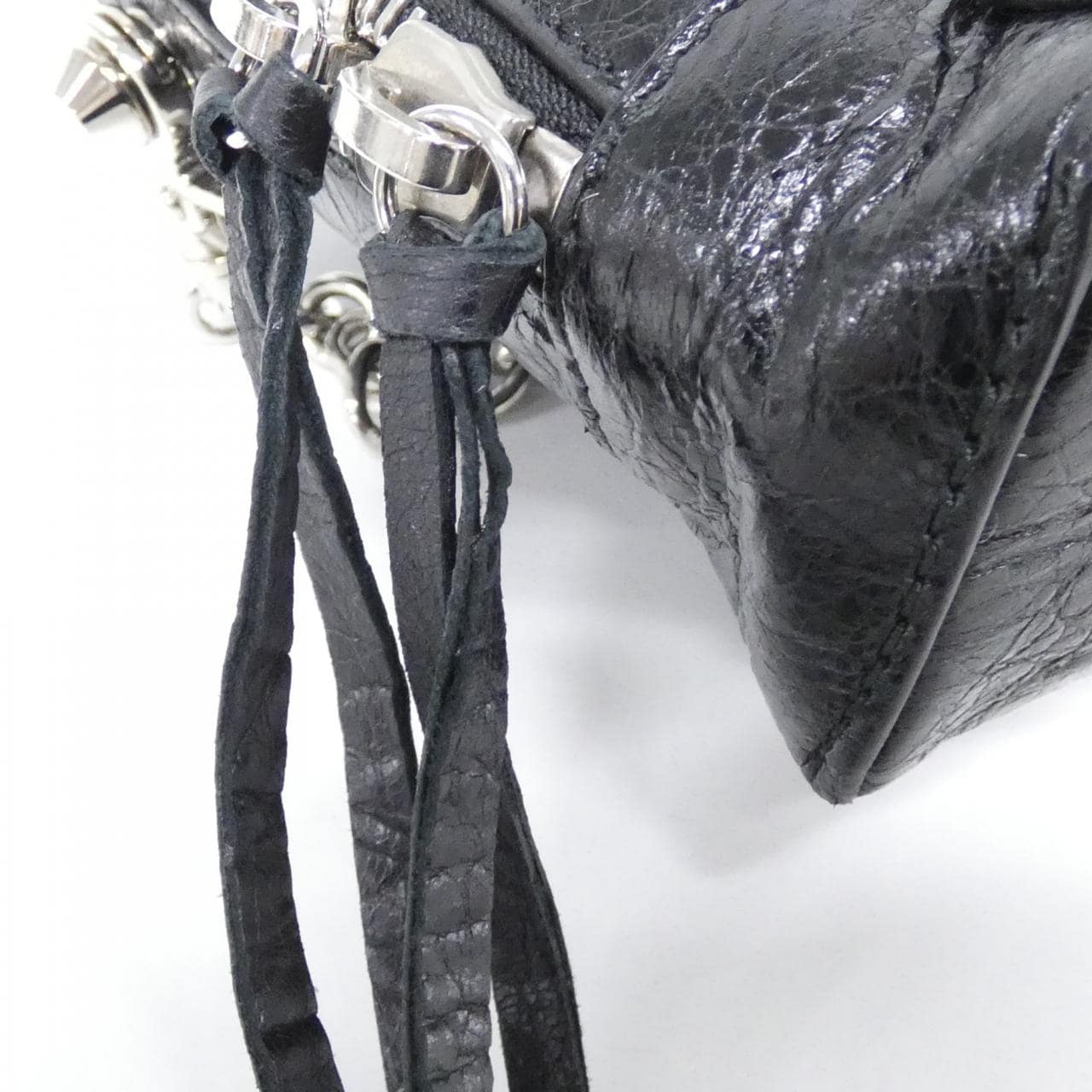 BALENCIAGA 500800 0FE0N Shoulder Lambskin 4