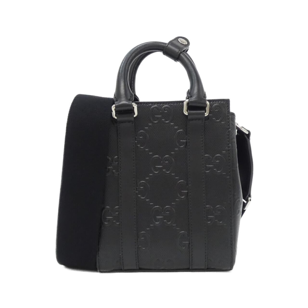 GUCCI 696010 1W3CN Handbag Leather 2