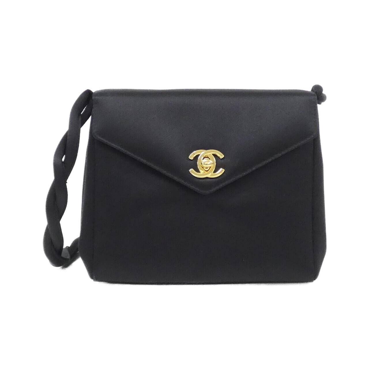 CHANEL 肩背包 緞面
