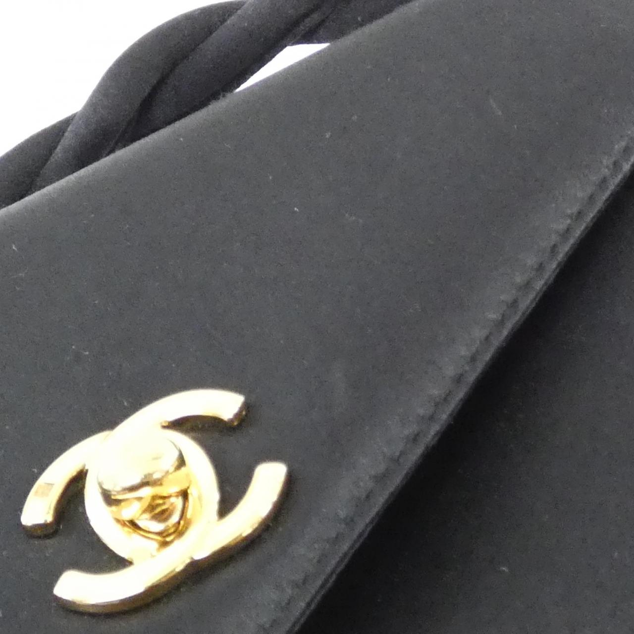 CHANEL 肩背包 緞面 5