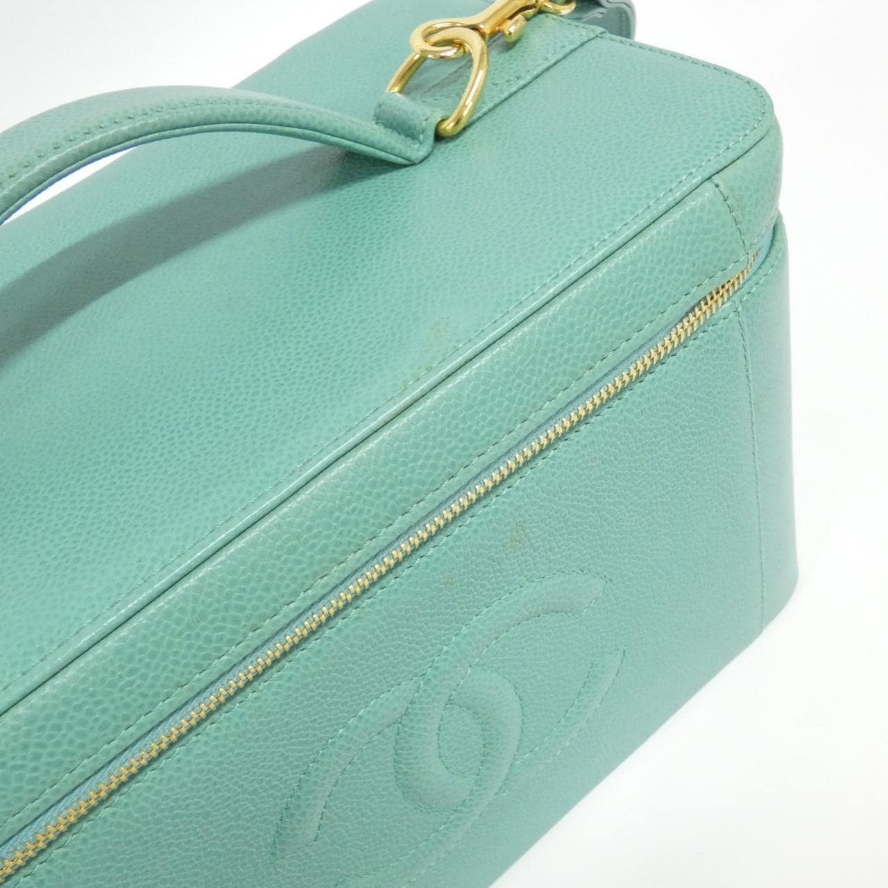 CHANEL 手提包 魚子醬皮 5
