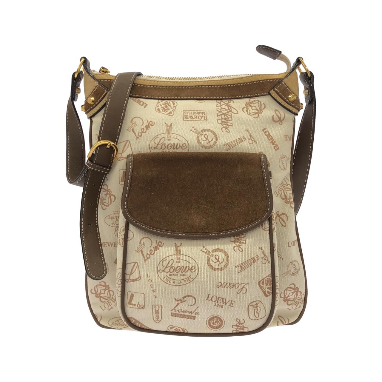 LOEWE 肩背包 帆布
