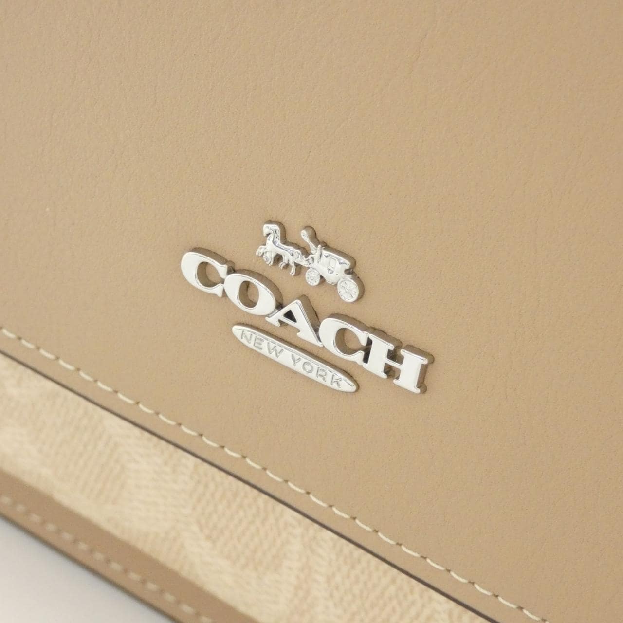 COACH CV978 肩背包 帆布 4