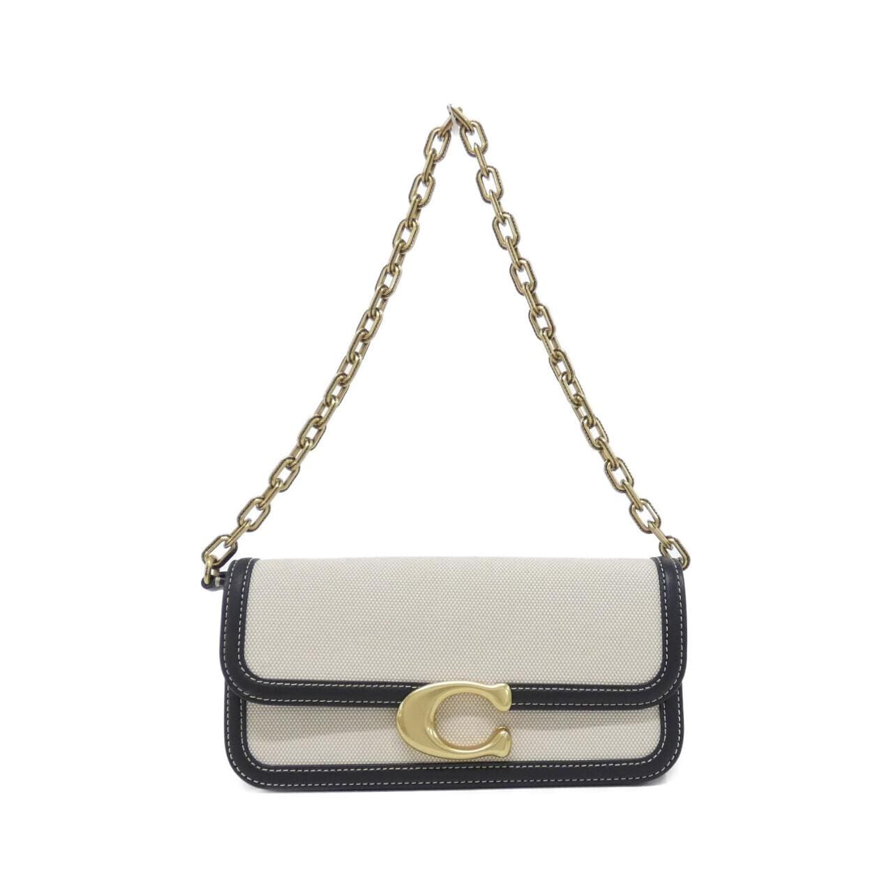 COACH CR672 肩背包 帆布