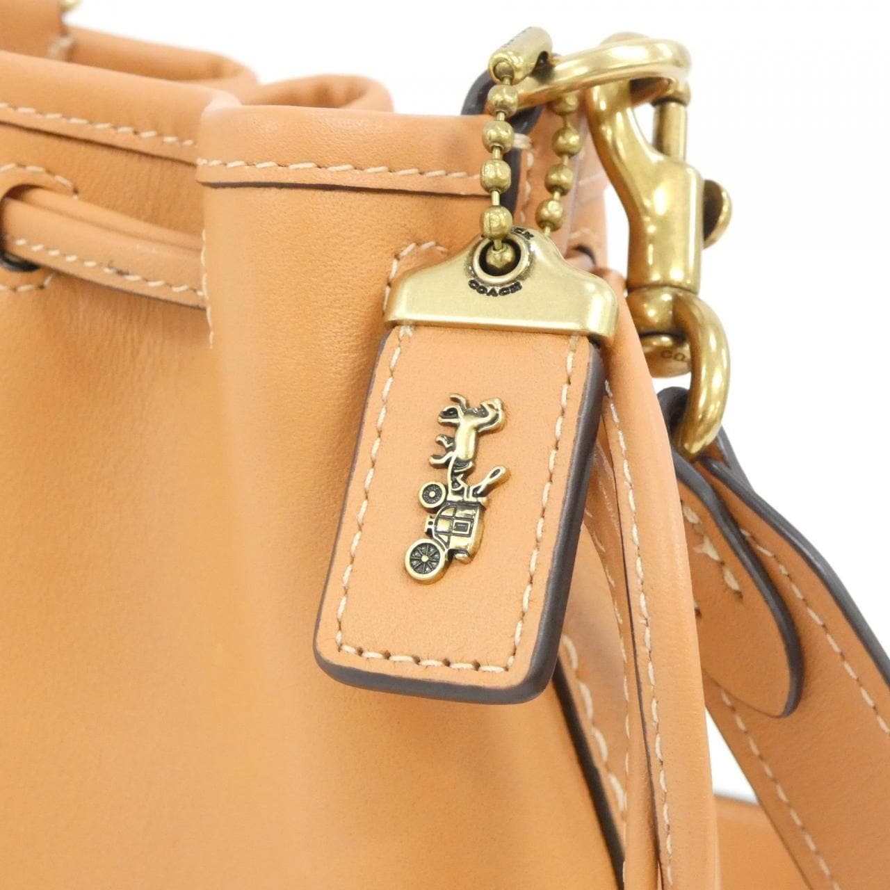 COACH CJ835 肩背包 皮革 4