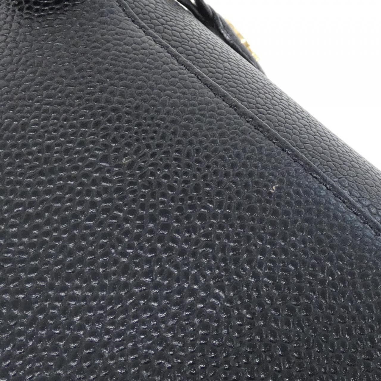 CHANEL 1998 Handbag Grained Calfskin 4