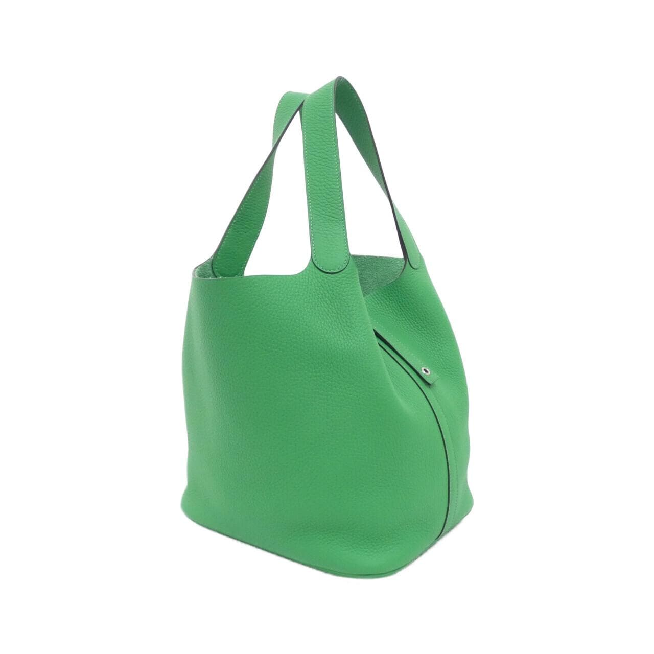 HERMES Picotin 060992CK Handbag Clemence