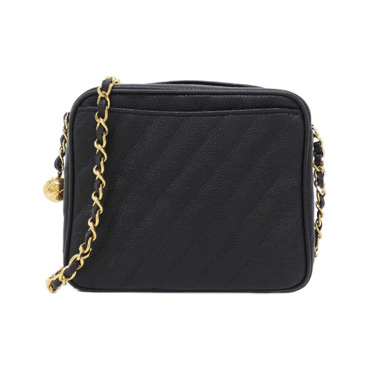 CHANEL Shoulder Caviar Leather