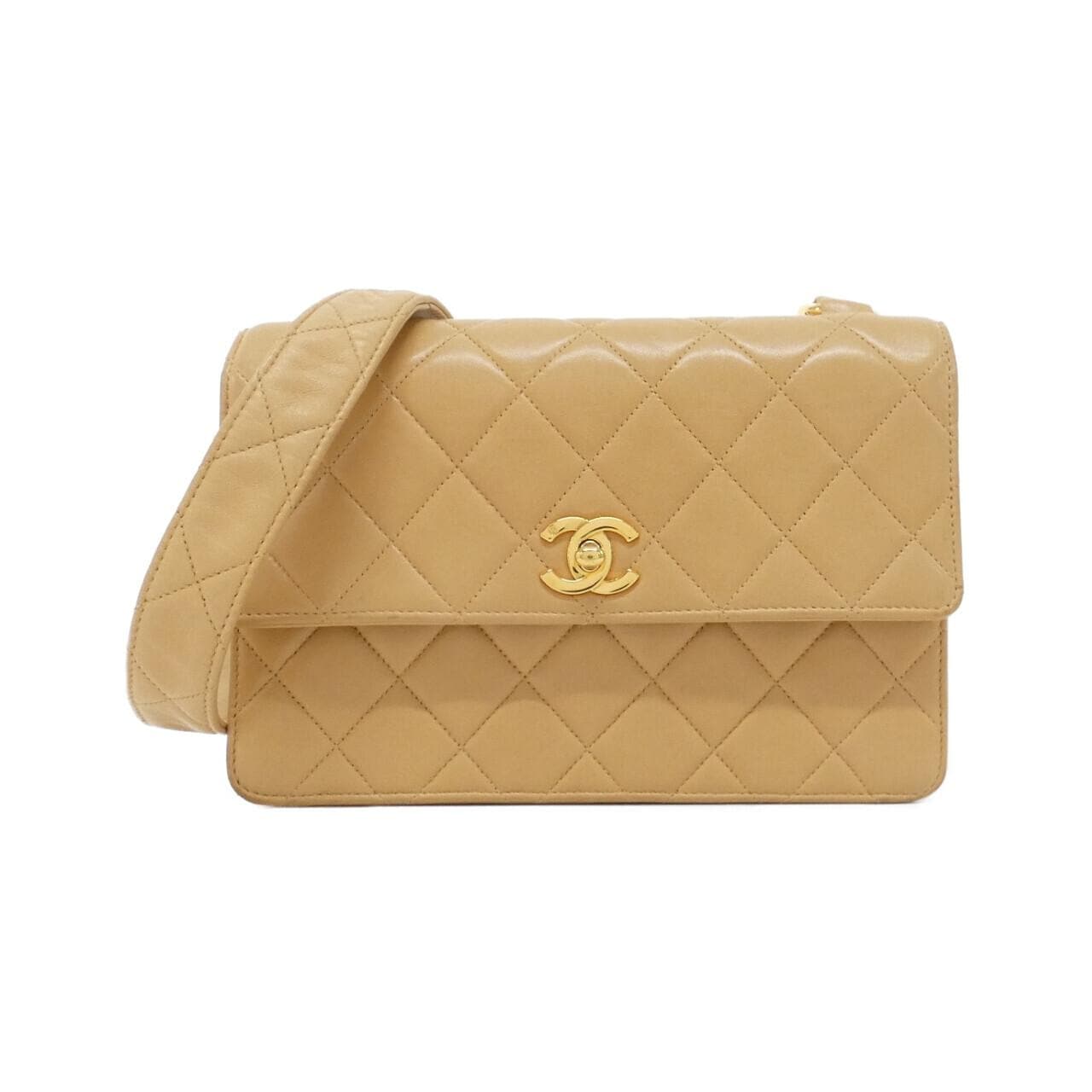CHANEL Shoulder Lambskin