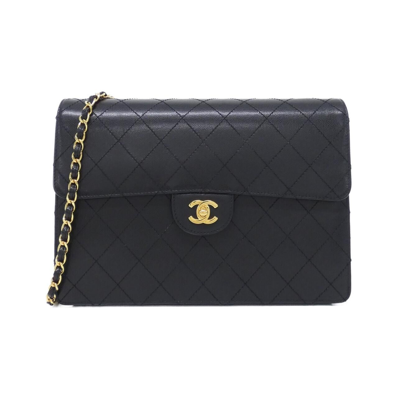 CHANEL 肩背包 荔枝紋牛皮