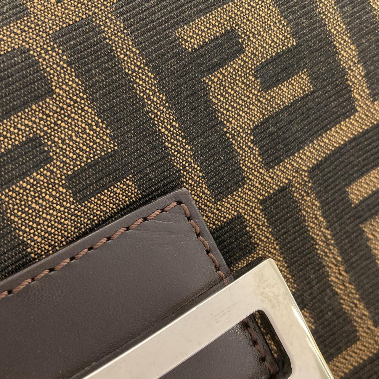 FENDI 26725 Shoulder Canvas 4