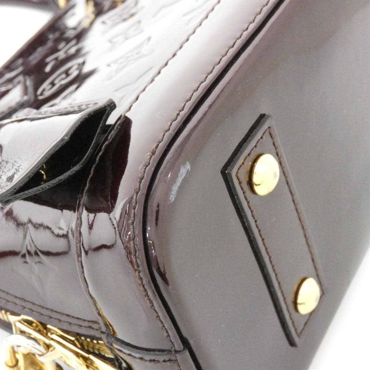 LOUIS VUITTON Alma M91678 Handbag Vernis 2