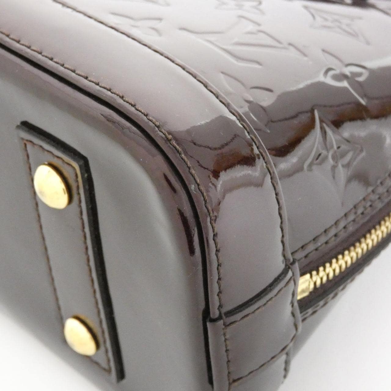 LOUIS VUITTON Alma M91678 Handbag Vernis 3