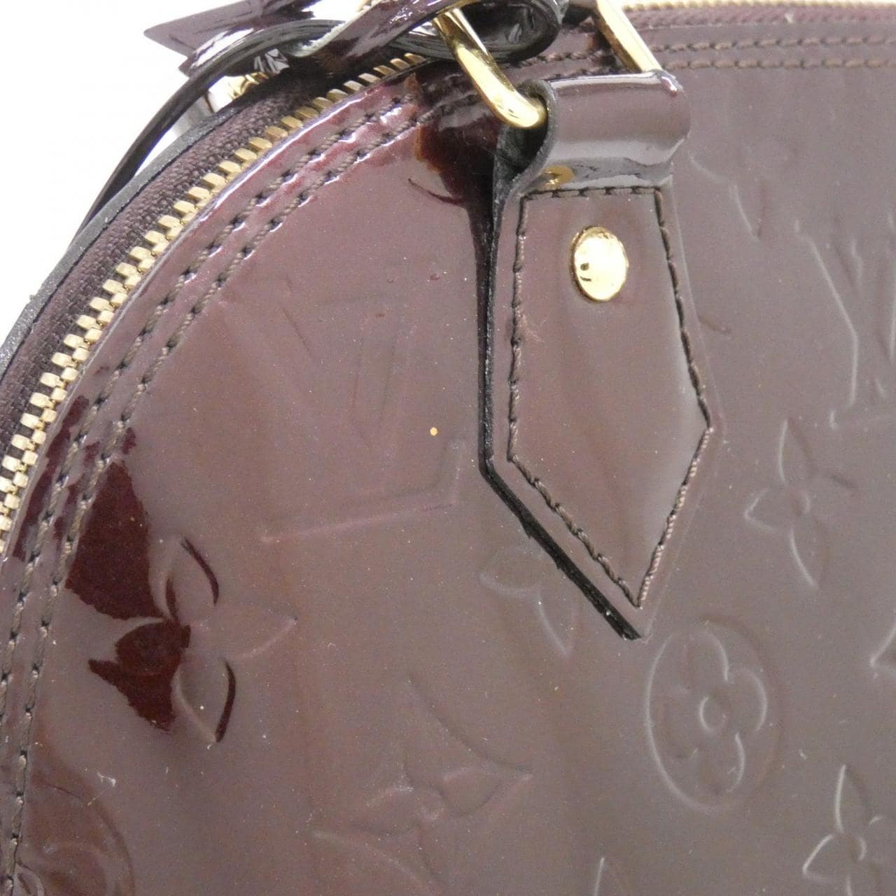 LOUIS VUITTON Alma M91678 Handbag Vernis 4