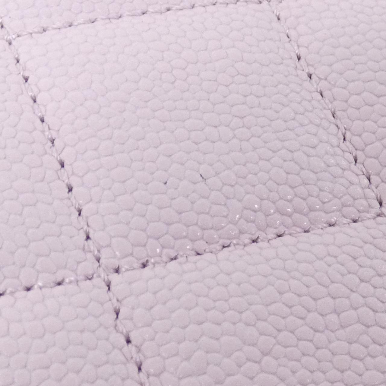 CHANEL 93749 Handbag Grained Calfskin 5