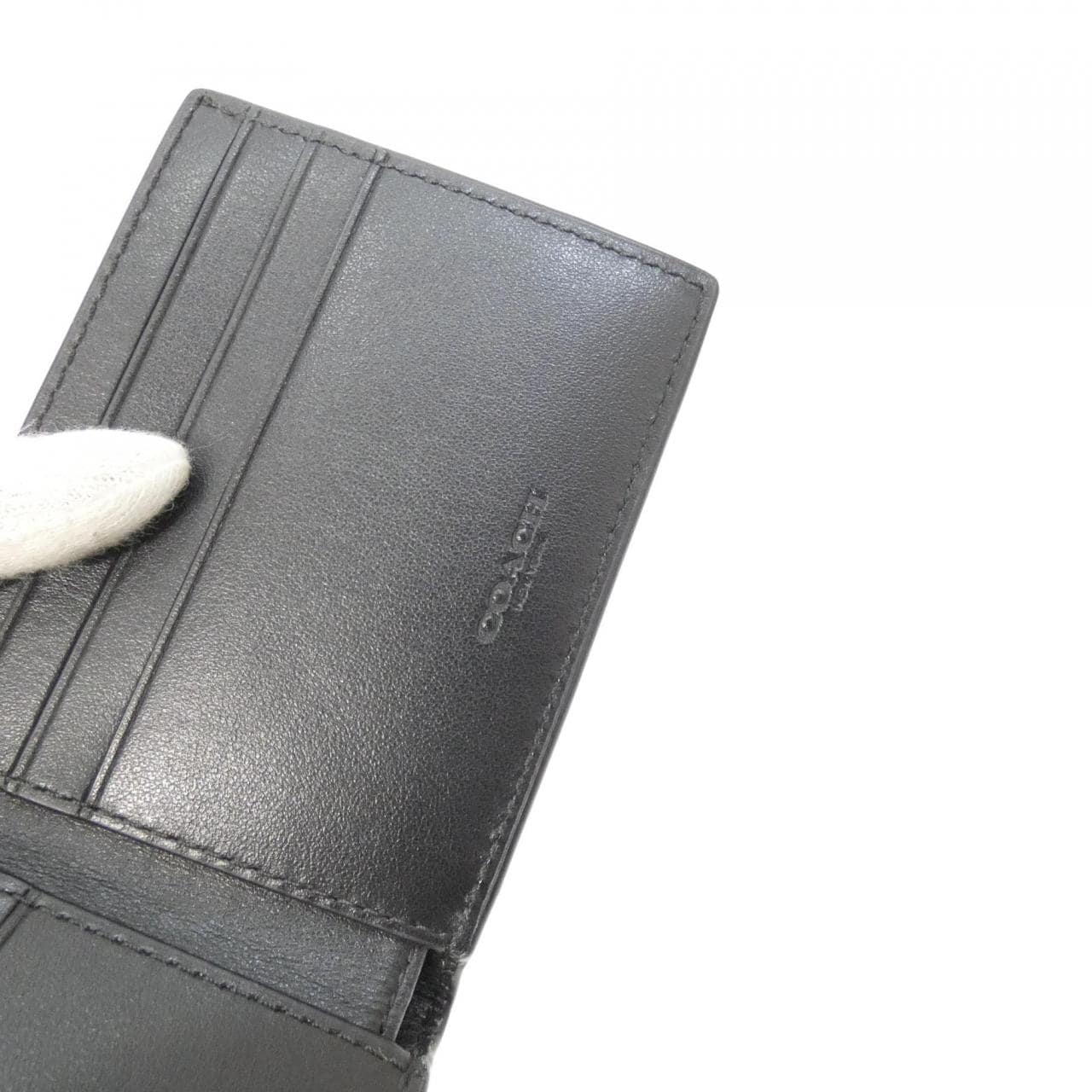 COACH 923 Coin Case Canvas 5