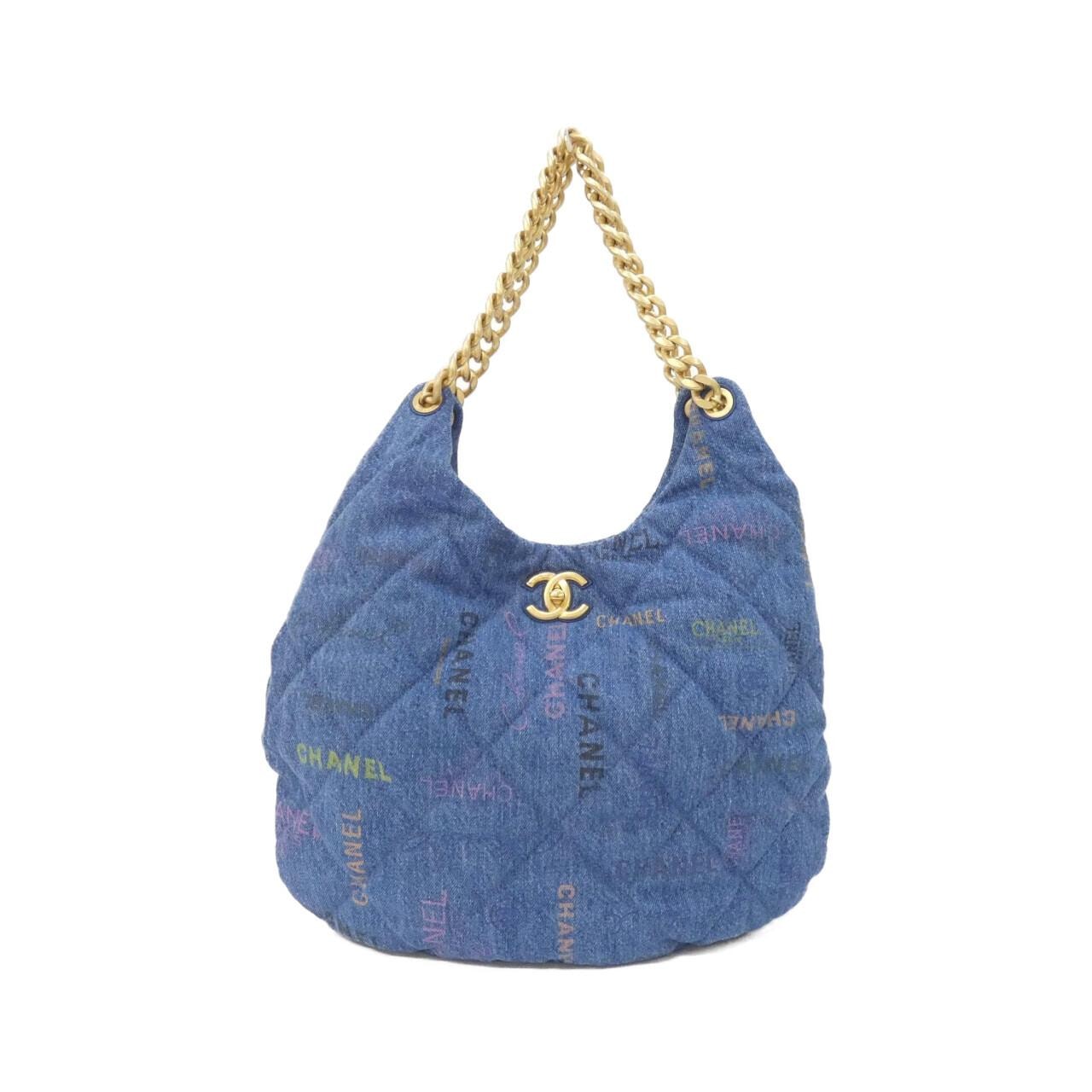 CHANEL Chanel 22 AS3127 肩背包 牛仔布