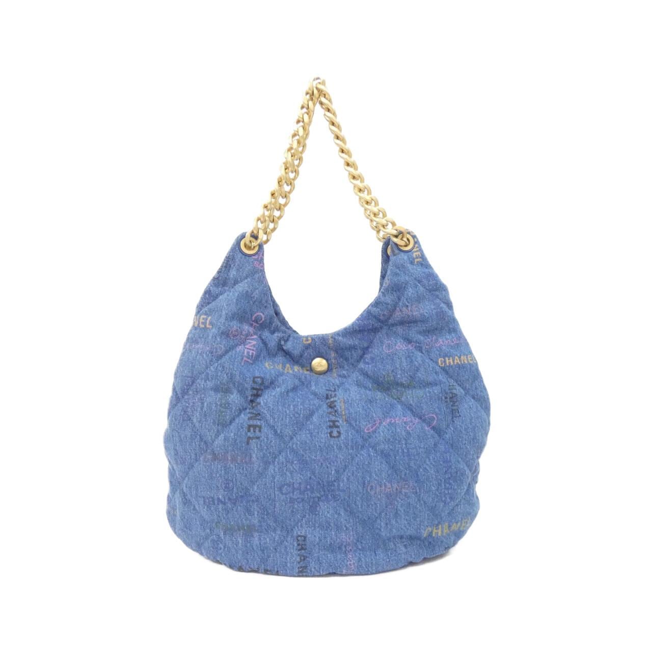 CHANEL Chanel 22 AS3127 肩背包 牛仔布 2