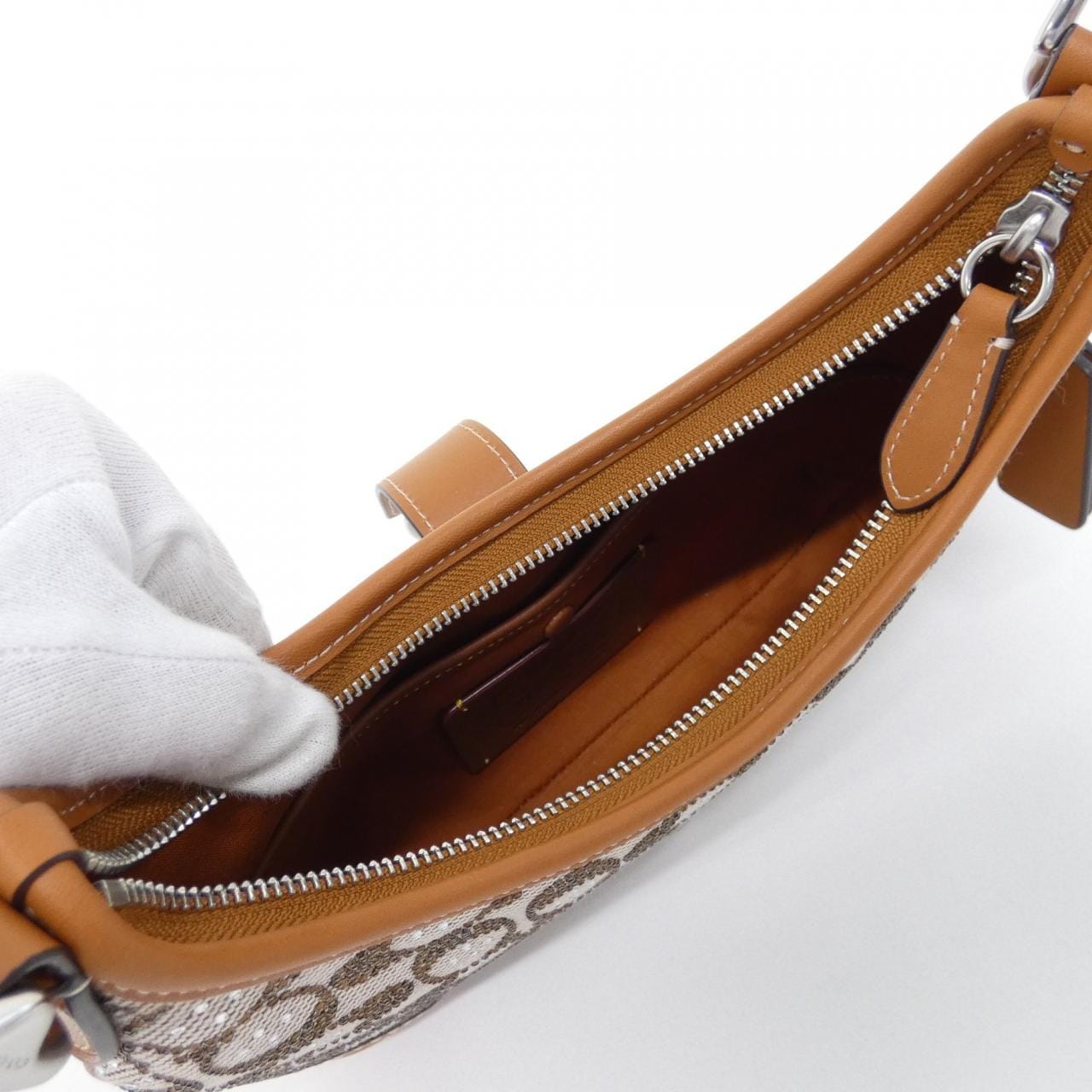 COACH CW654 Shoulder Canvas 5