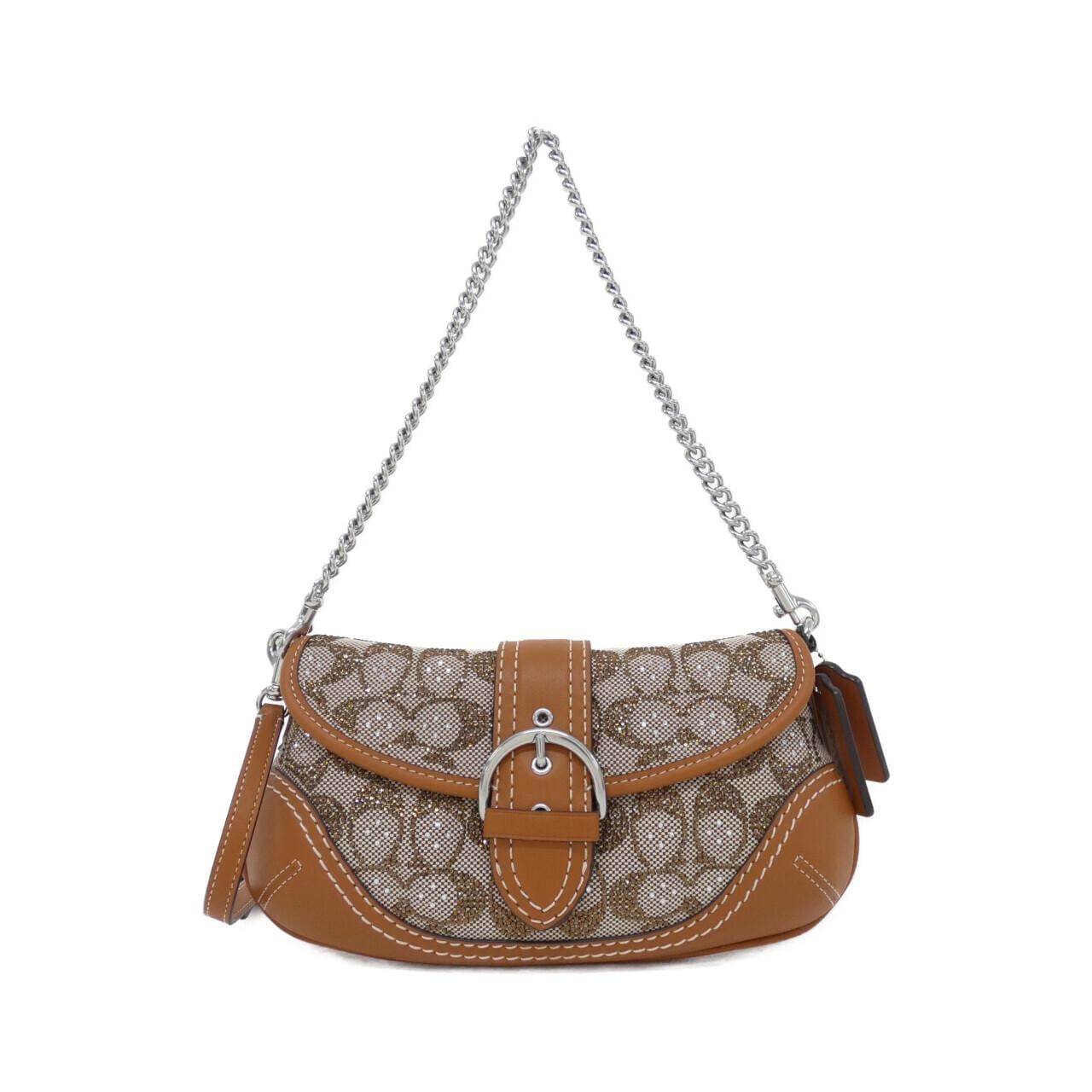 COACH CBJ65 肩背包 帆布