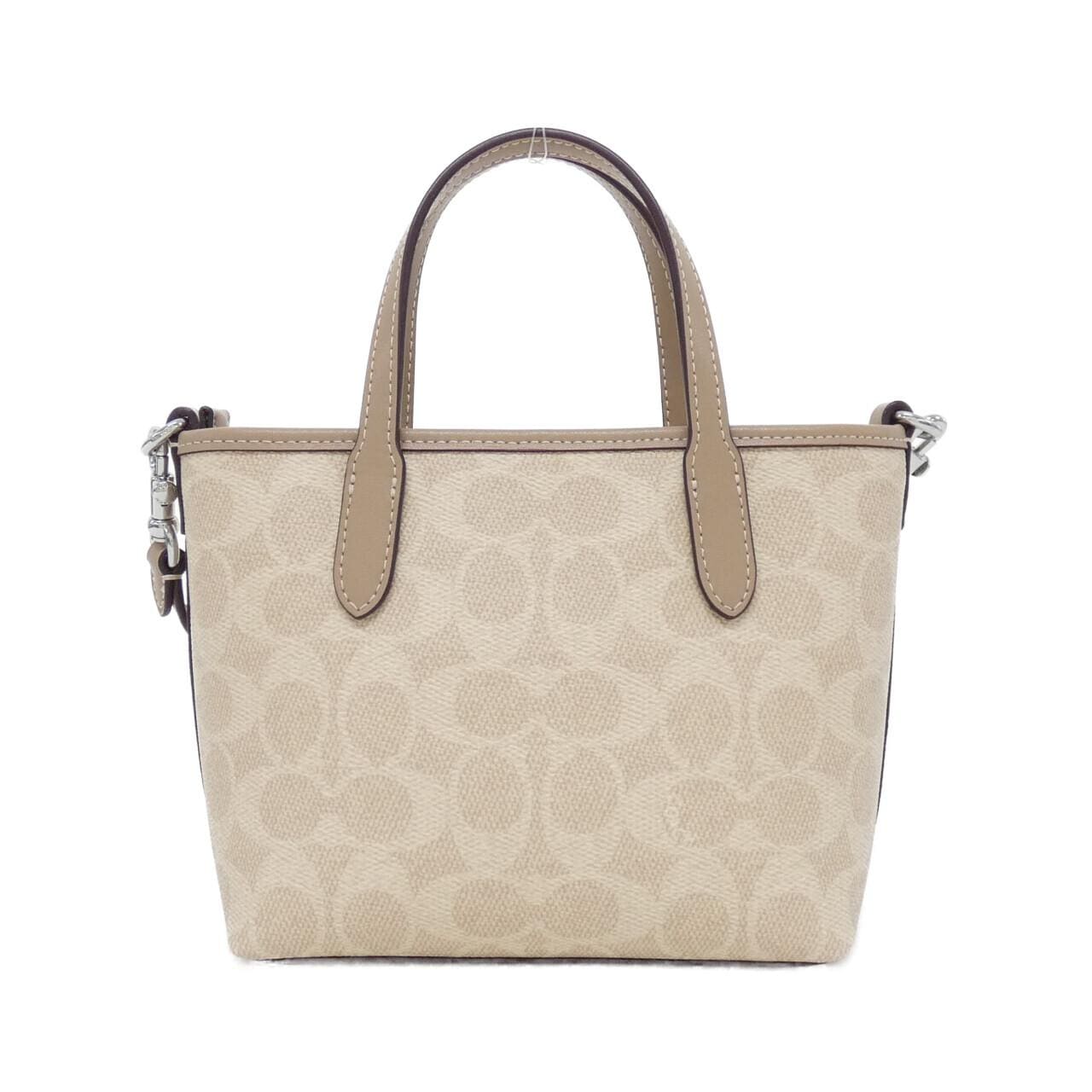 COACH CW032 Handbag Canvas 2
