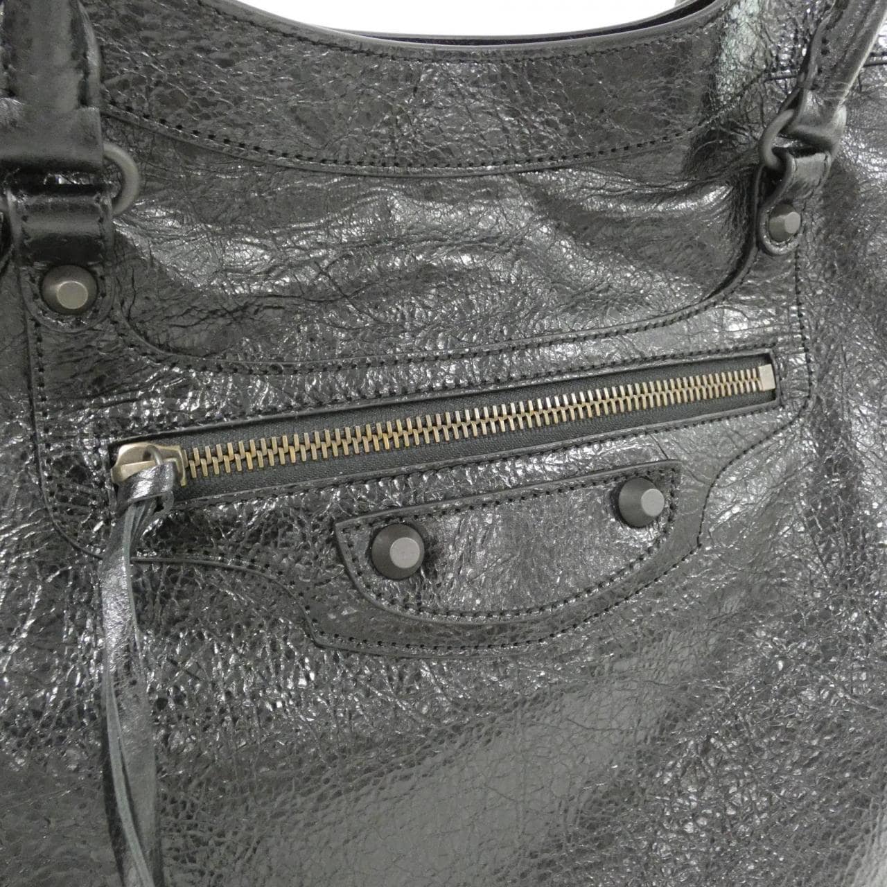 BALENCIAGA Le City 846921 2ABEK Tote Lambskin 4
