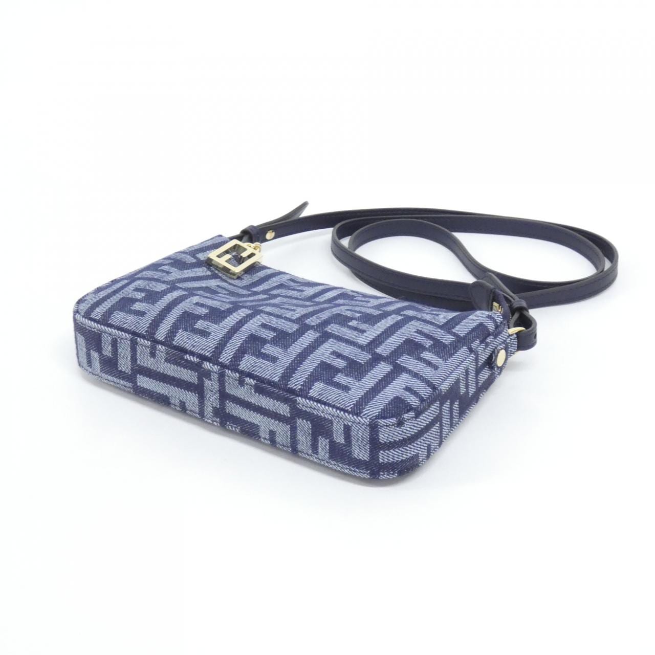 FENDI 8BS073 AYB7 肩背包 牛仔布 2