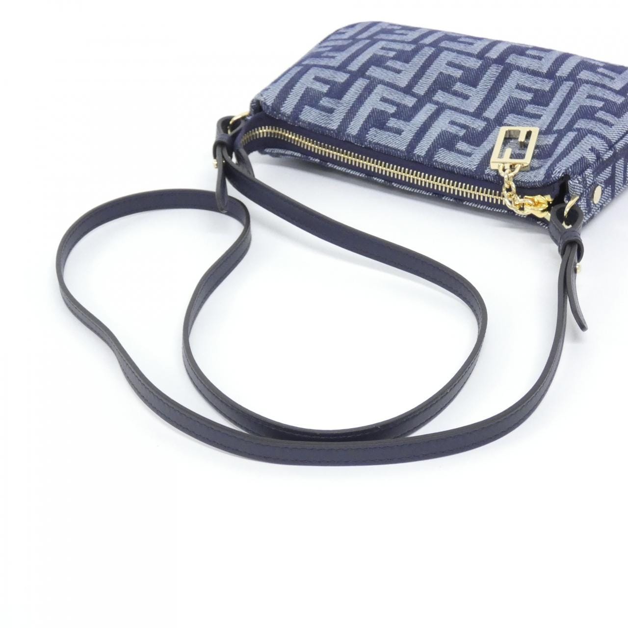 FENDI 8BS073 AYB7 肩背包 牛仔布 3