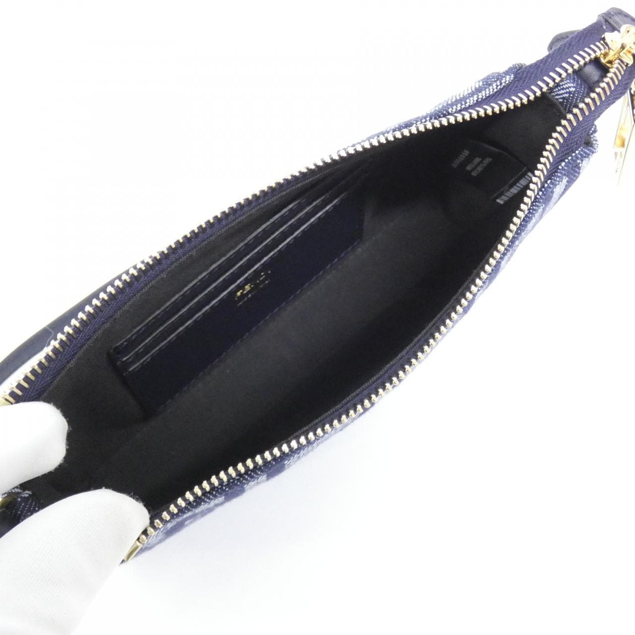 FENDI 8BS073 AYB7 肩背包 牛仔布 5