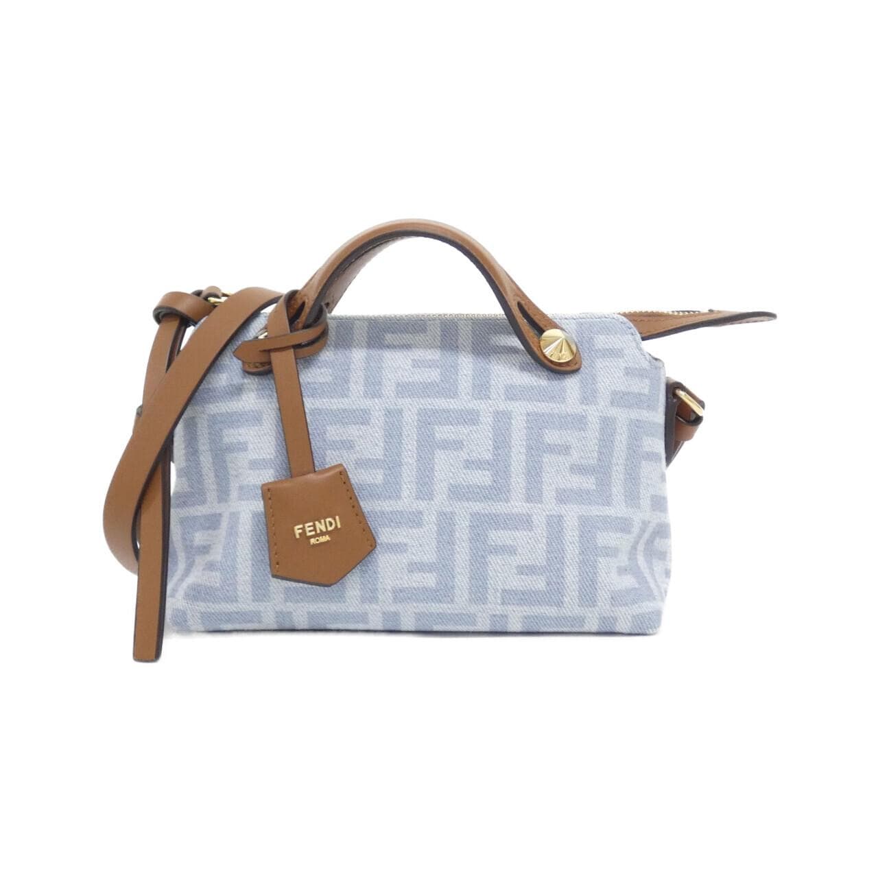 FENDI By The Way 8BS098 AY6Q 手提包 牛仔布